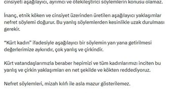 AK Parti'li Çelik: Kadınlara dönük her türlü aşağılayıcı söylemi kınıyoruz