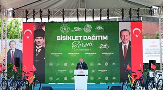 Bakan Bak: Bisikletlerle çevre ve spor bilinci aşılanıyor