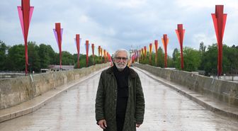 Edirne Bienali'nin açık hava eseri Meriç Köprüsü'nde sanatseverlerle buluşuyor