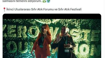 Emine Erdoğan'dan Sıfır Atık Festivali Mesajı