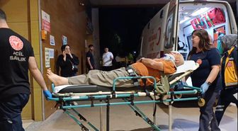 Erik toplamak için çıktığı ağaçtan düşerek yaralandı