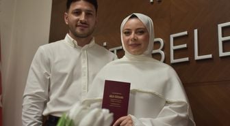 Gümüşhane'de 14 çift nikah için '06.06.2026'yı seçti