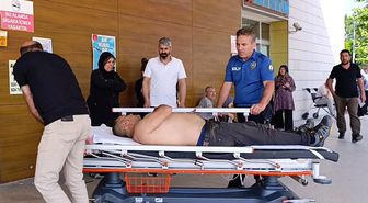 Kiraz toplamak için ağaca çıktı, düşerek ağır yaralandı