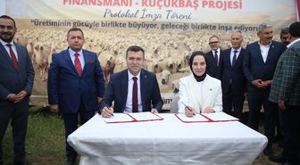 Niğde'de 'Birlikte Üretelim Finansmanı-Küçükbaş Projesi' işbirliği protokolü imzalandı