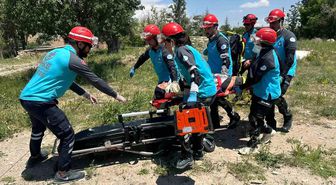 Niğde UMKE personeli medikal kurtarma uygulamaları eğitimini tamamladı