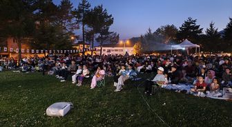 Safranbolu'da 'Açık Hava Sinema Geceleri' etkinliği yapıldı