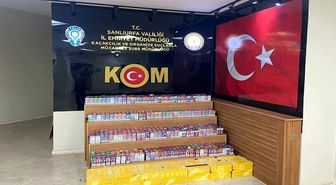 Şanlıurfa'da sigara kaçakçılığı operasyonu: 1 tutuklama