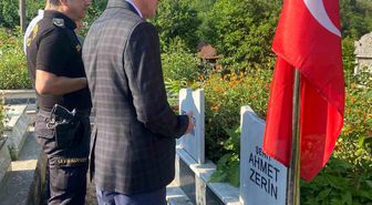 Düzce Emniyet Müdürü'nden Şehit Polis Ahmet Zerin'in Ailesine Ziyaret