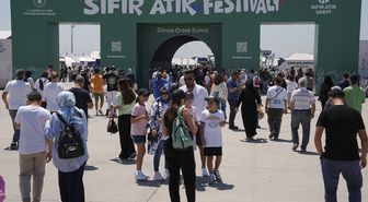 Sıfır Atık Festivali'ne üçüncü gününde yoğun ilgi sürüyor
