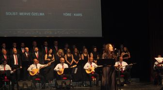 Sivas'ta THM korosu konser verdi