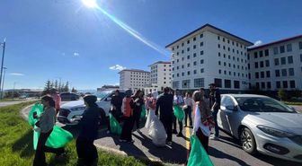 Üniversitede 'Bulmak İstediğin Gibi Bırak' çevre seferberliği