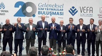 20. Geleneksel İlim Yayma Mezunları Buluşması'nda 'Vefa Yurdu' temeli atıldı