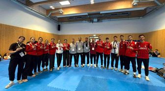 Almanya'da milli taekwondocular zirvede