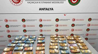 Bebek bezleri içerisine gizlenmiş 20 milyon liradan fazla nakit para ele geçirildi