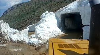 Bingöl'de haziranda da karla mücadele çalışmaları sürüyor