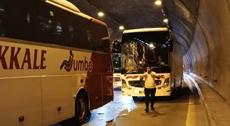Bolu Dağı Tüneli'nde meydana gelen zincirleme kaza ulaşımı aksattı
