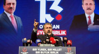Büyük Birlik Partisi'nde Mustafa Destici yeniden genel başkan seçildi