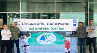 Çorum'da 2 okula uluslararası Yeşil Bayrak ödülü verildi