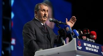 Mustafa Destici, BBP 13. Olağan Kurultayı'nda yeniden genel başkan seçildi