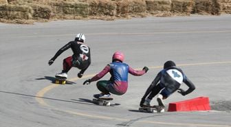 Dünya Kaykay İniş Şampiyonası, Erzincan'da sona erdi