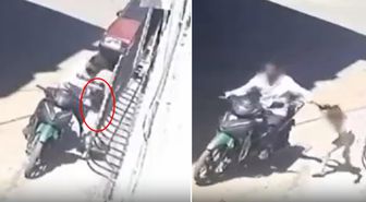 Gaziantep'te kızını darbedip saçından sürükleyen baba gözaltına alındı