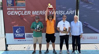 Kürekte Gençler Meriç Yarışları sona erdi