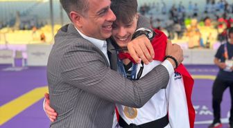 Roma Grand Prix'sinde şampiyon olan milli tekvandocu Berkay, yükselişini sürdürdü