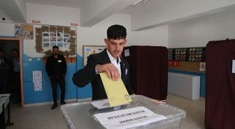 Tokat'ın 4 beldesinde seçmenler sandık başında