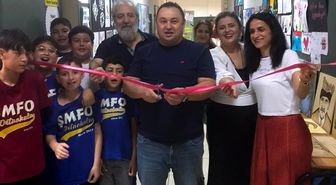 Adana'da öğrencilerin hazırladığı resimler sergilendi