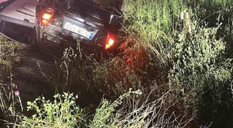 Ankara-Eskişehir kara yolunda trafik kazası, 2 kişi yaralandı