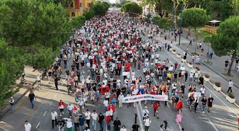 Arnavutluk'ta Trump projesi protestosu 9. günde sürüyor