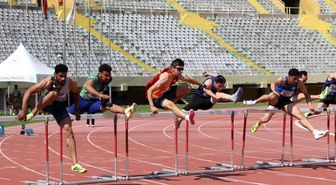 Aydınlı sporcu 110 metre engellide Türkiye rekoru kırdı