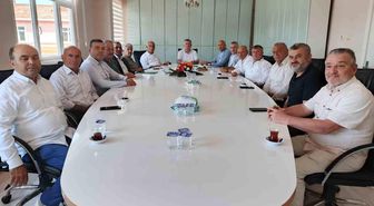 Bafra'da ziraat odası başkanlarından buğday ve arpa fiyatı açıklaması