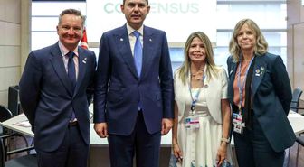 Bakan Kurum, Almanya'da Avustralyalı mevkidaşı Bowen ve BM temsilcileri ile görüştü