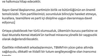 CHP Sözcüsü Sarı: Genel Başkanımız Kılıçdaroğlu, yarın grup toplantısını gerçekleştirecek