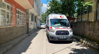 Diyarbakır'da yangın çıkan ev kullanılamaz hale geldi