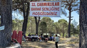Edremit'te '22. Geleneksel Çarmıklılar Bahar Şenliği' gerçekleştirildi