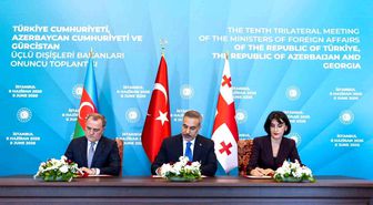 İstanbul'da Türkiye-Azerbaycan-Gürcistan arasında İstanbul Bildirisi imzalandı