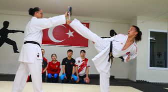 Karate için 5 yıldır babası ve kardeşlerinden uzakta yaşıyor