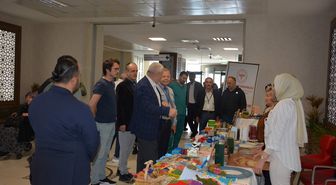 Kastamonu'da psikiyatri hastalarının el emeğiyle yaptığı ürünler sergilendi