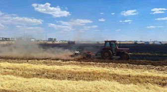 Mardin'de 80 dönüm buğday ekili alan küle döndü