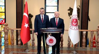 Milli Savunma Bakanı Güler ve İçişleri Bakanı Çiftçi bir araya geldi