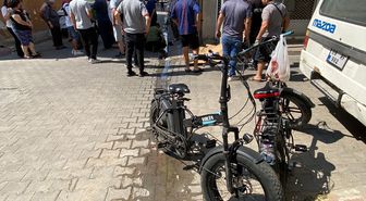 Nazilli'de 2 elektrikli bisikletin çarpıştığı kazada 2 çocuk yaralandı