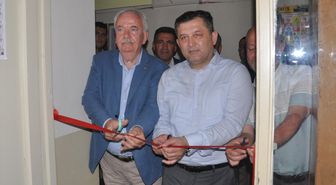 Ödemiş'te lisede bilgisayar laboratuvarı açıldı
