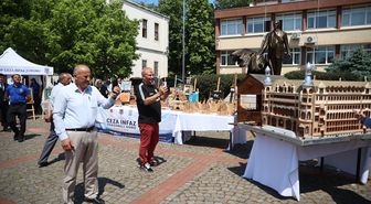 Sinop'ta hükümlülerin yaptığı maket sergisi ilgi gördü