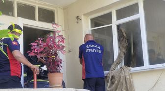 Tokat'ta çıkan yangında yatalak yaşlı adam hayatını kaybetti