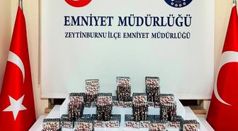 Zeytinburnu'nda 11 bin 60 sentetik ecza ele geçirildi