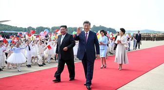Albüm: Çin Cumhurbaşkanı Xi Jinping, Onuruna Düzenlenen Veda Töreniyle Pyongyang'dan Ayrıldı