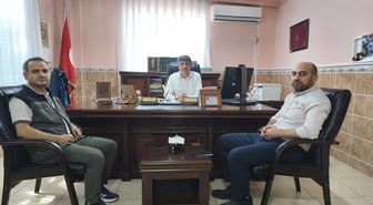 Anamur Orman İşletme Müdürü Yıldırım'dan İlçe Müftüsü Fidan'a ziyaret