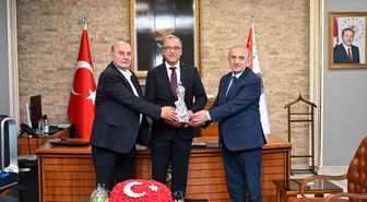 Başkan Yılmaz, İl Emniyet Müdürü Karayel ile fikir alışverişinde bulundu